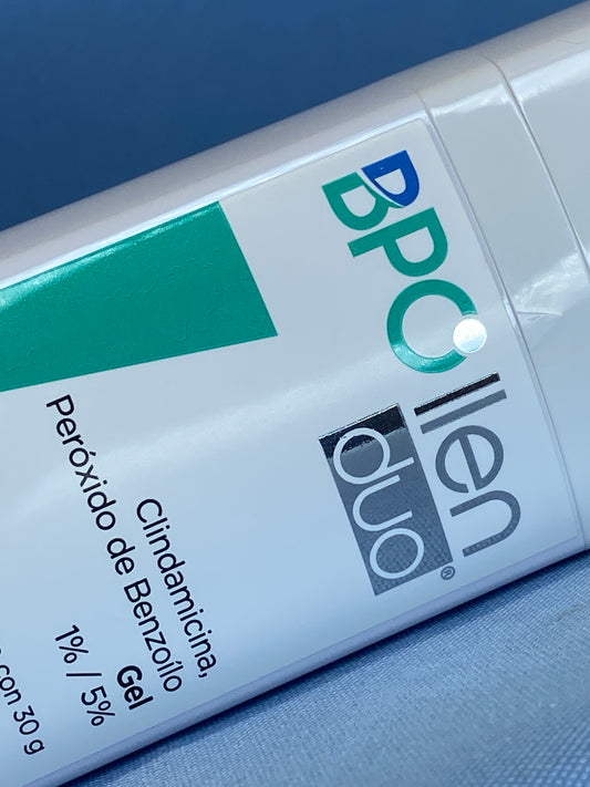 Bpollen dun Clindamicina 1% Peroxido de Benzolio