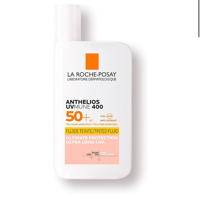 Anthelios UVMUNE 400 FPS50+ Fluido Invisible con Color