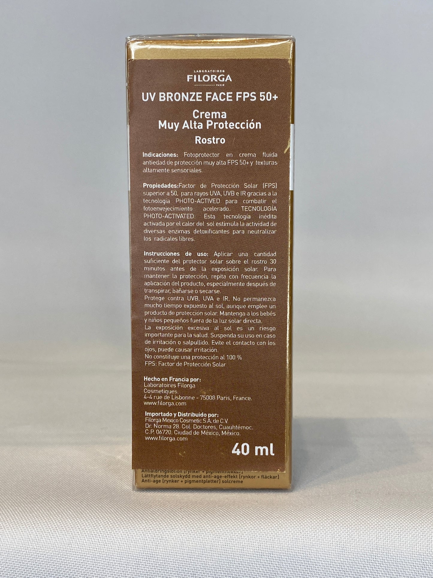 UV Bronze Face