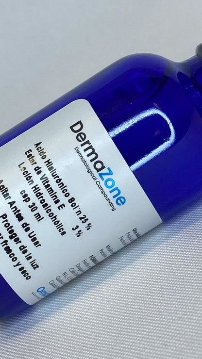Suero acido Hialuronico con vitamina E ( Dermazone ) ,