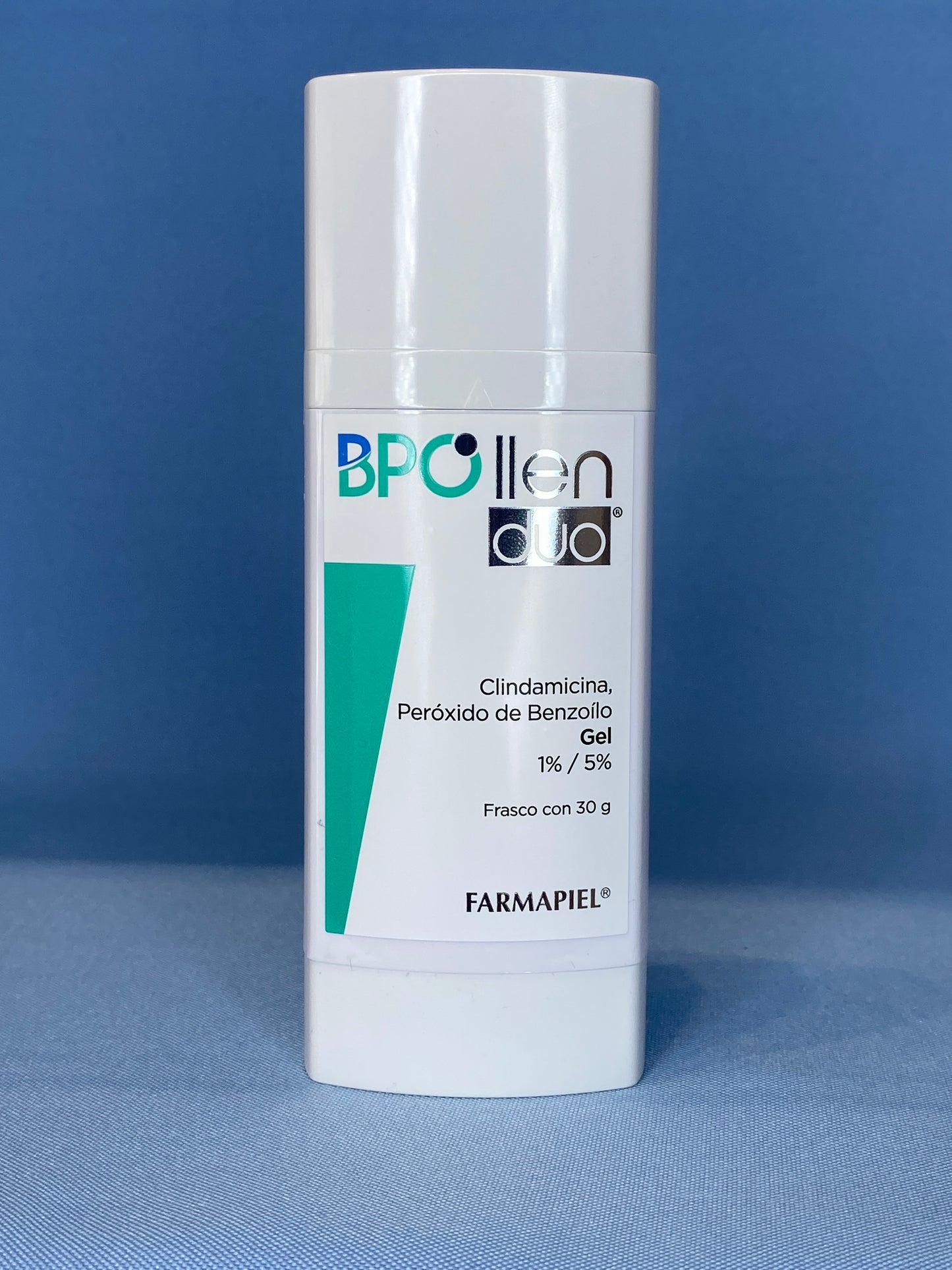 Bpollen dun Clindamicina 1% Peroxido de Benzolio
