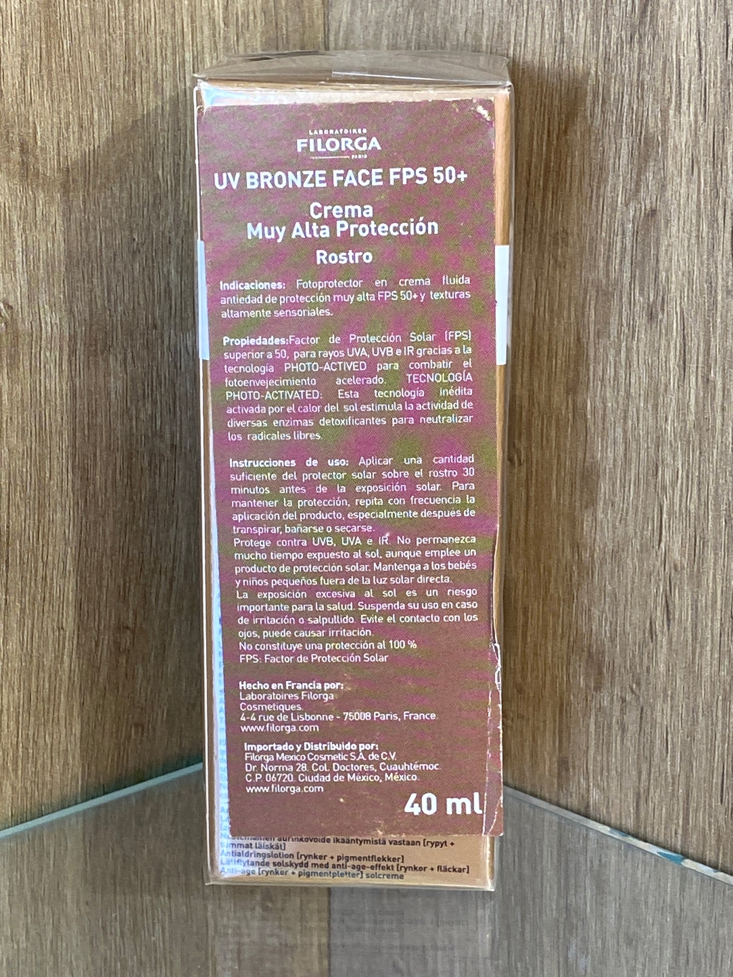 UV Bronze Face