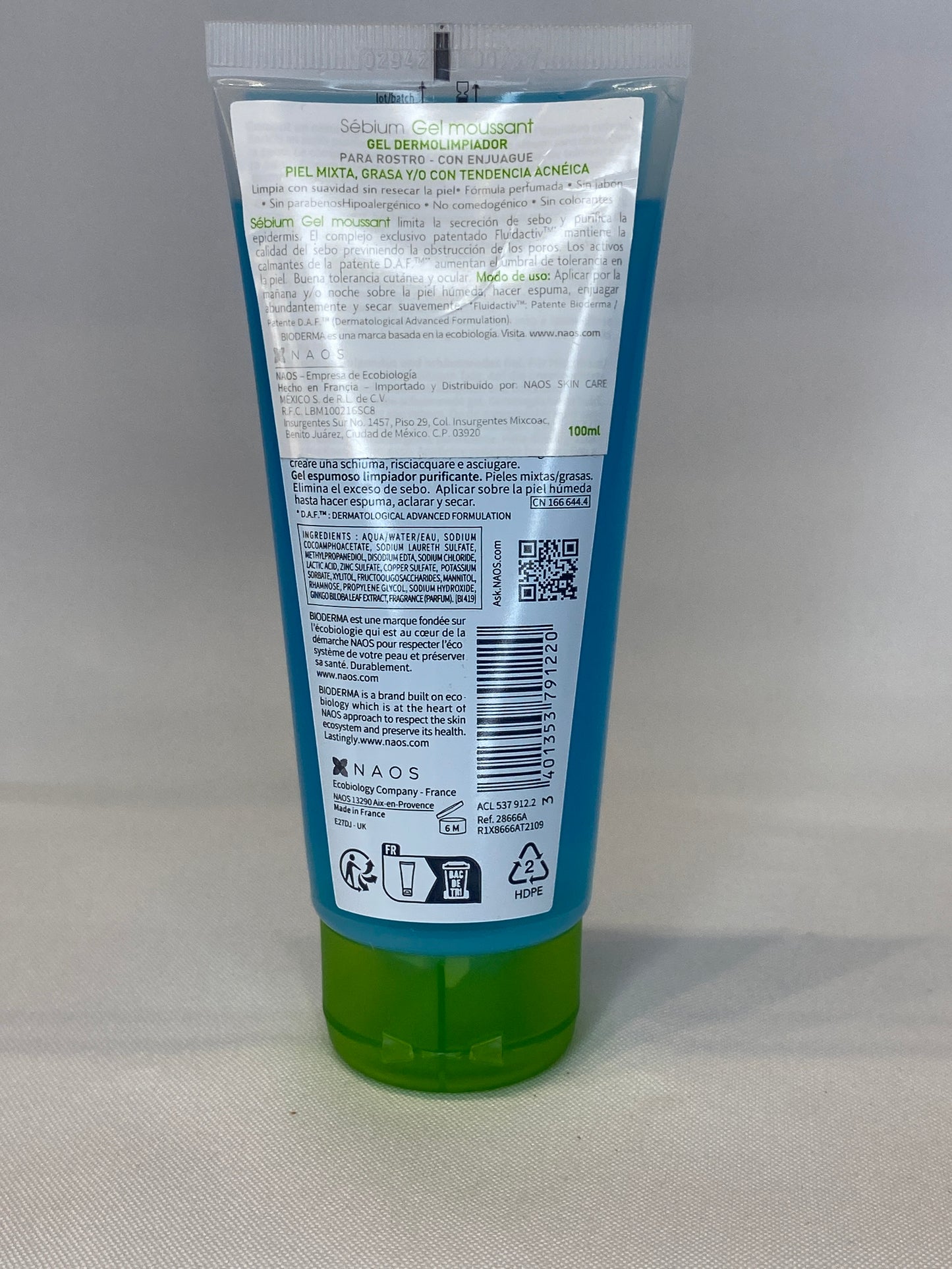 Sébium Gel Moussant, Gel limpiador anti-imperfecciones