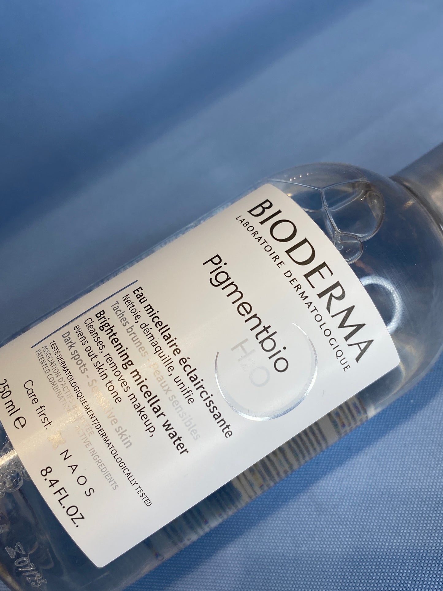 Pigmentbio H2O, Agua micelar despigmentante