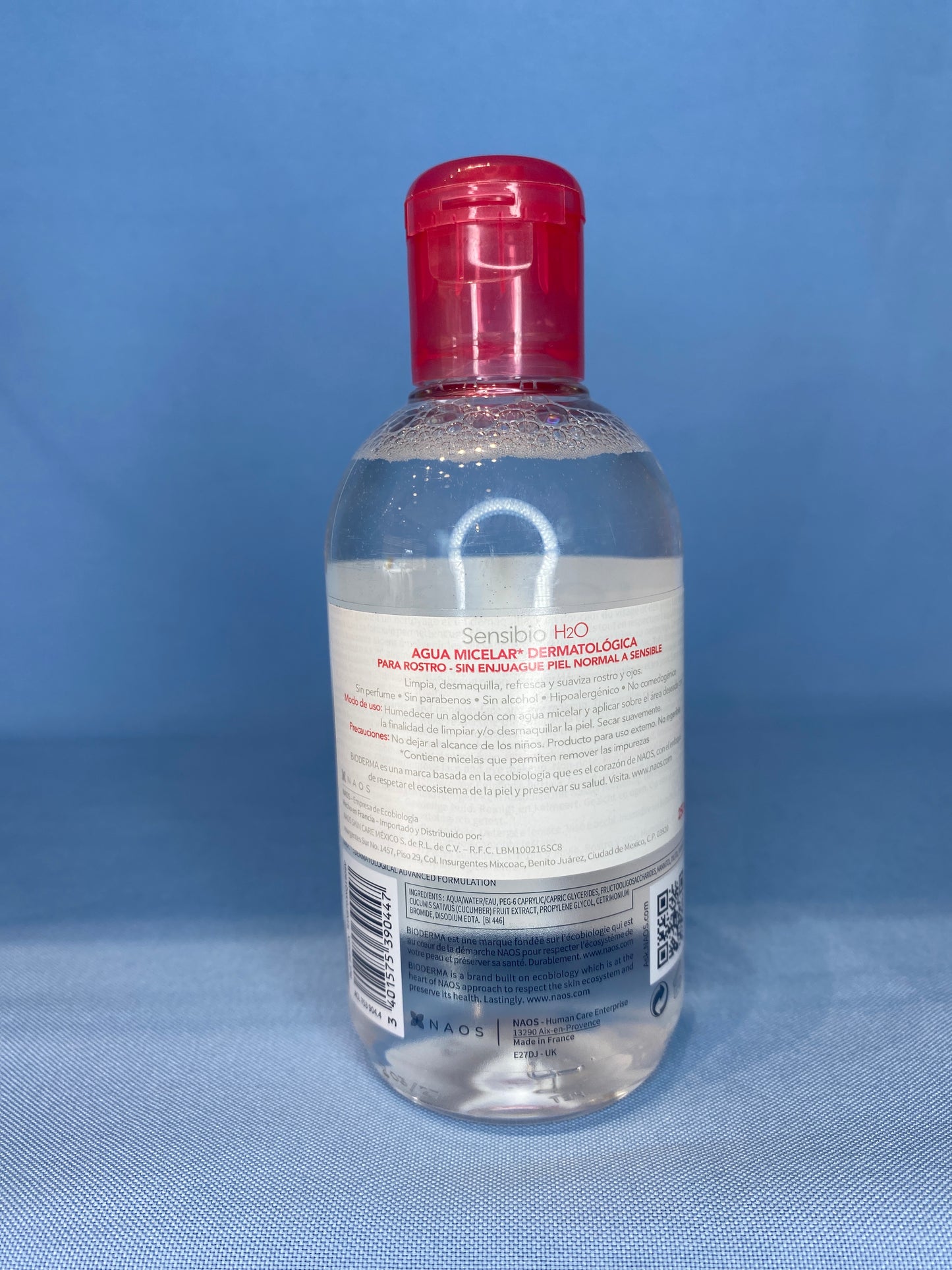 Sensibio H2O, Agua micelar