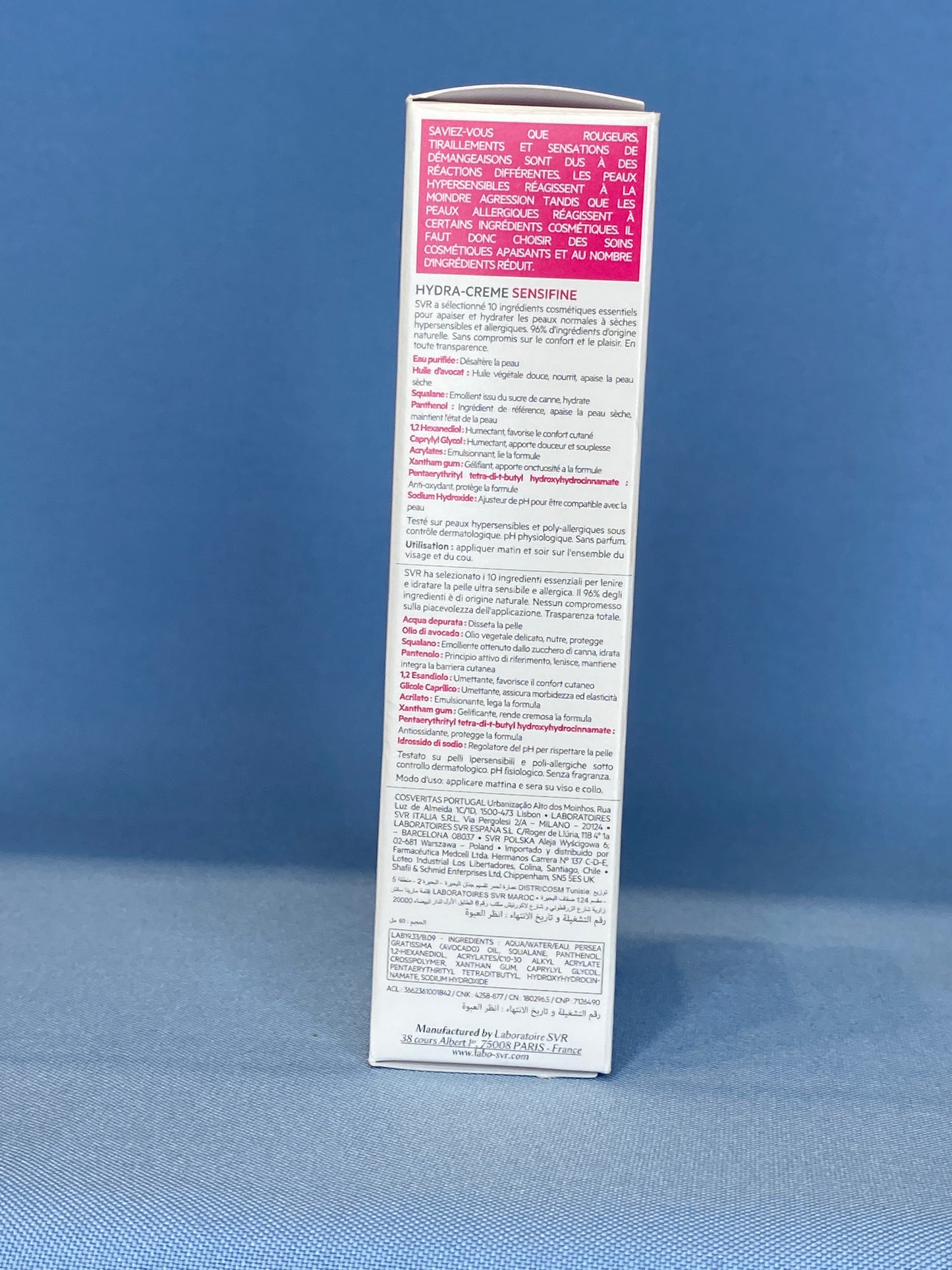 Sensifine Hydra Crema