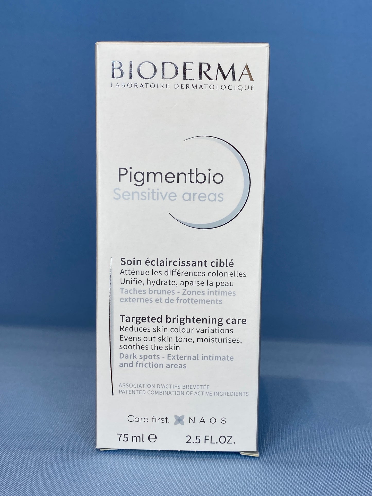 Pigmentbio Sensitive Areas, Despigmentante corporal para áreas sensibles