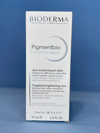 Pigmentbio Sensitive Areas, Despigmentante corporal para áreas sensibles