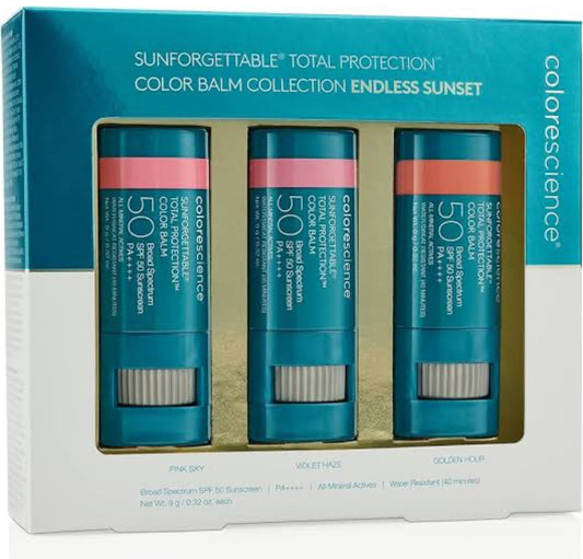 Total Protection Color Balm SPF50 Collection Endless Sunset Kit